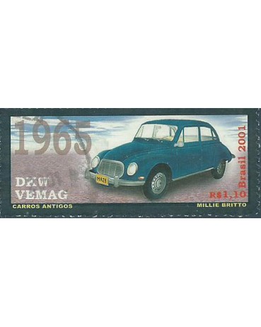 AUTOMÓVEIS BRASIL C2391 CARROS ANTIGOS  DKW VEMAG  2001 - 8310  CARIMBADO